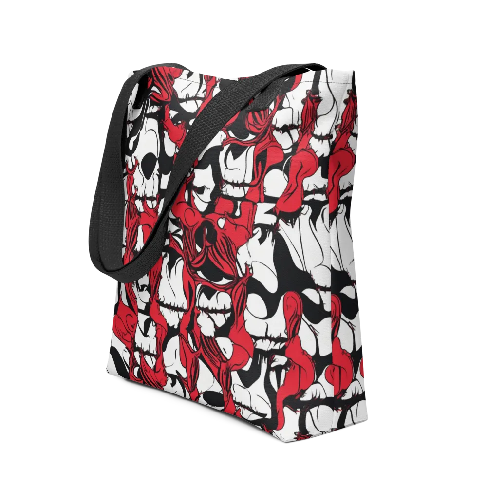 Crimson Ossuary on Tote Bag — Front