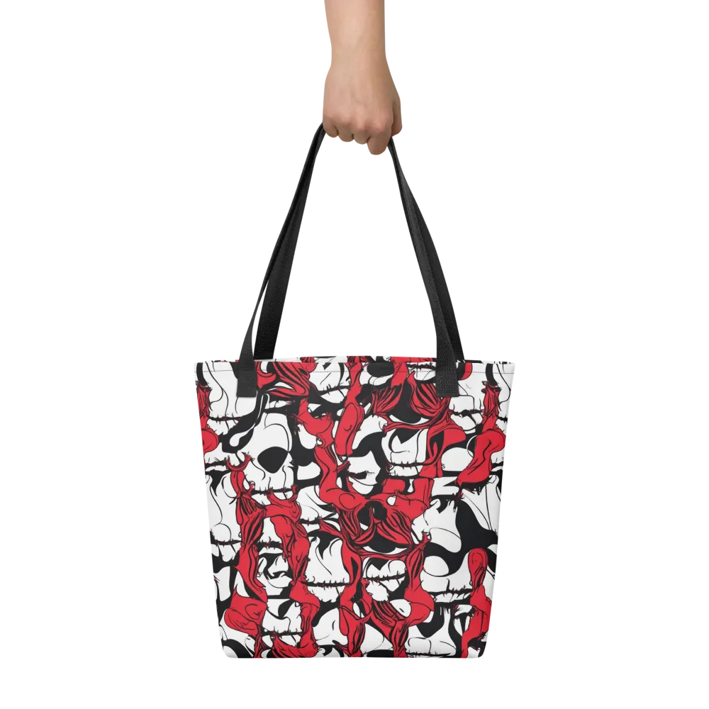 Crimson Ossuary on Tote Bag — Front