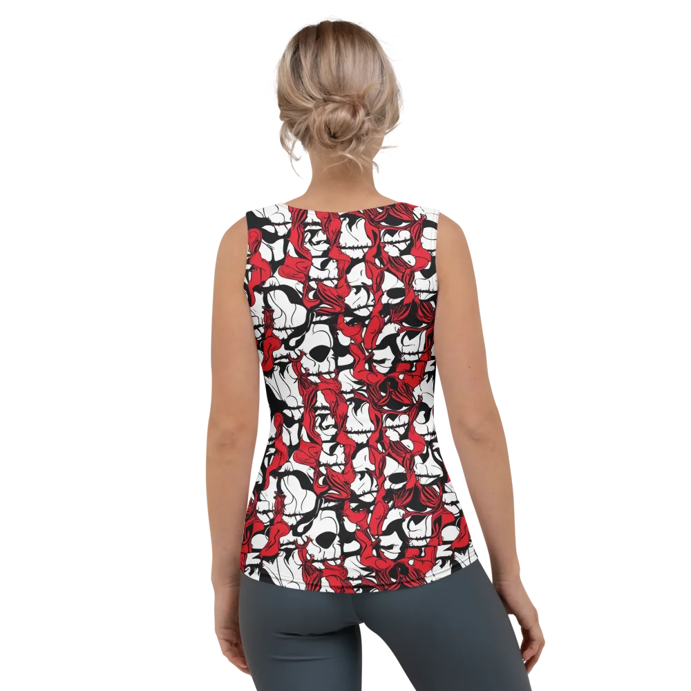 Crimson Ossuary on Women's Tank Top — Back