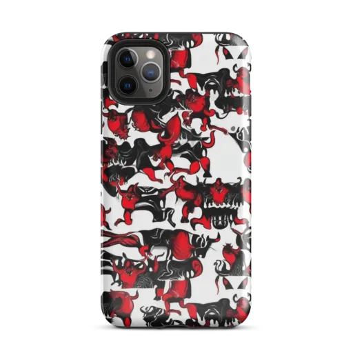 Hellfire Menagerie on a Tough Case for iPhone®