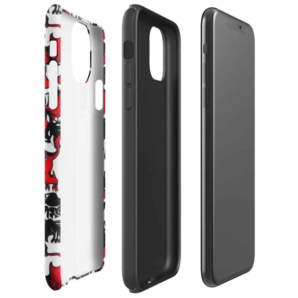 Hellfire Menagerie on Tough Case for iPhone® — Right