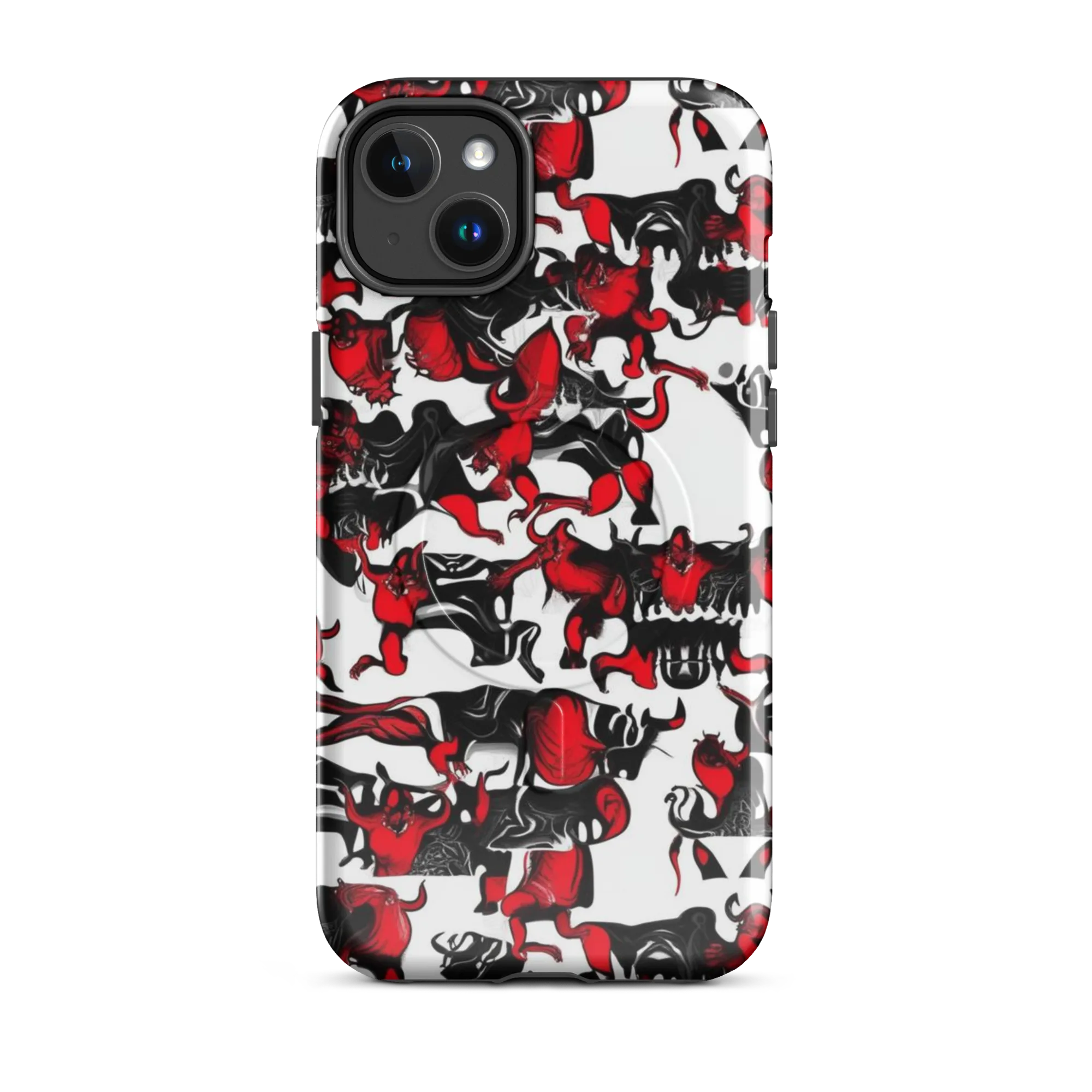 Hellfire Menagerie on MagSafe Tough Case for iPhone® — Front