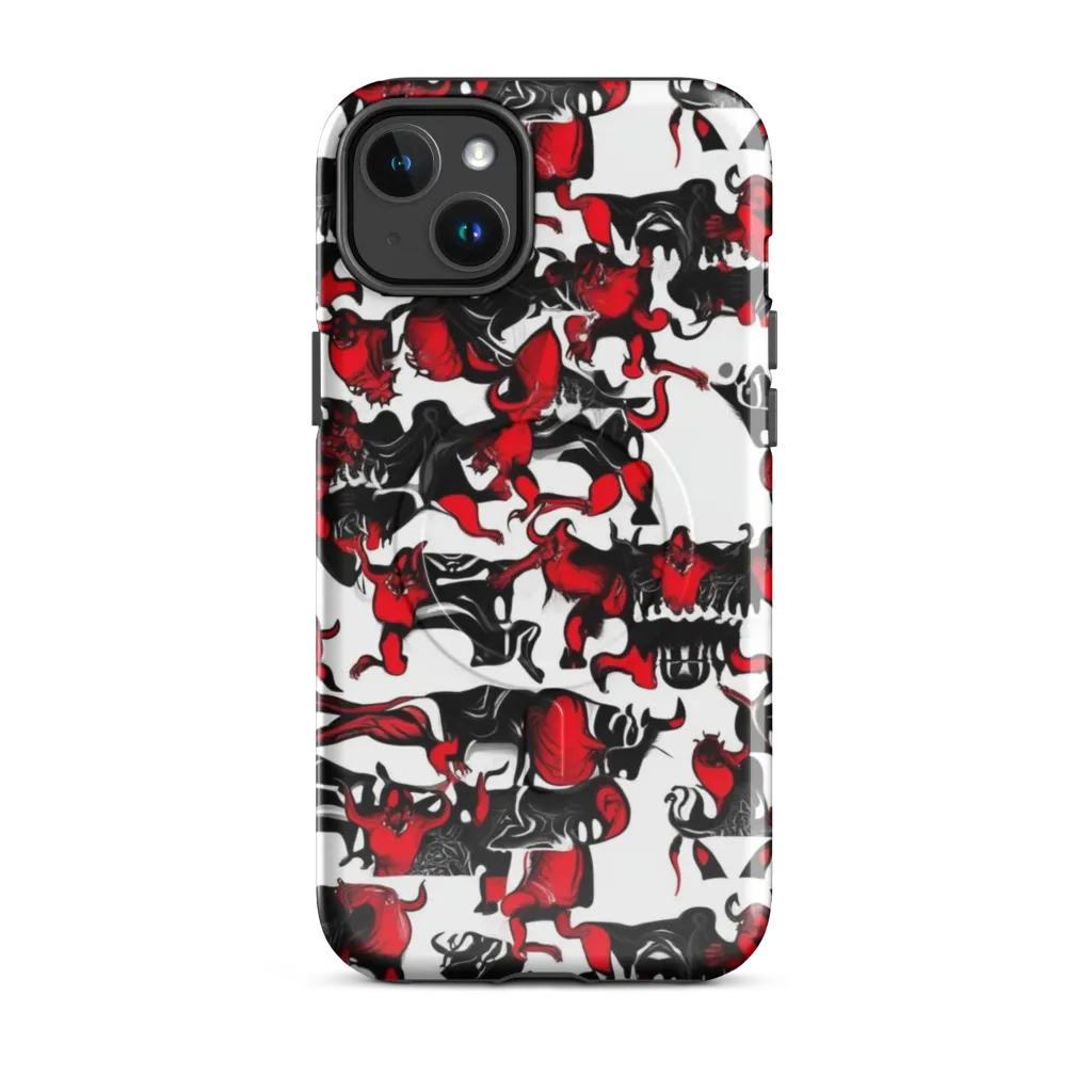 Hellfire Menagerie on MagSafe Tough Case for iPhone® — Front