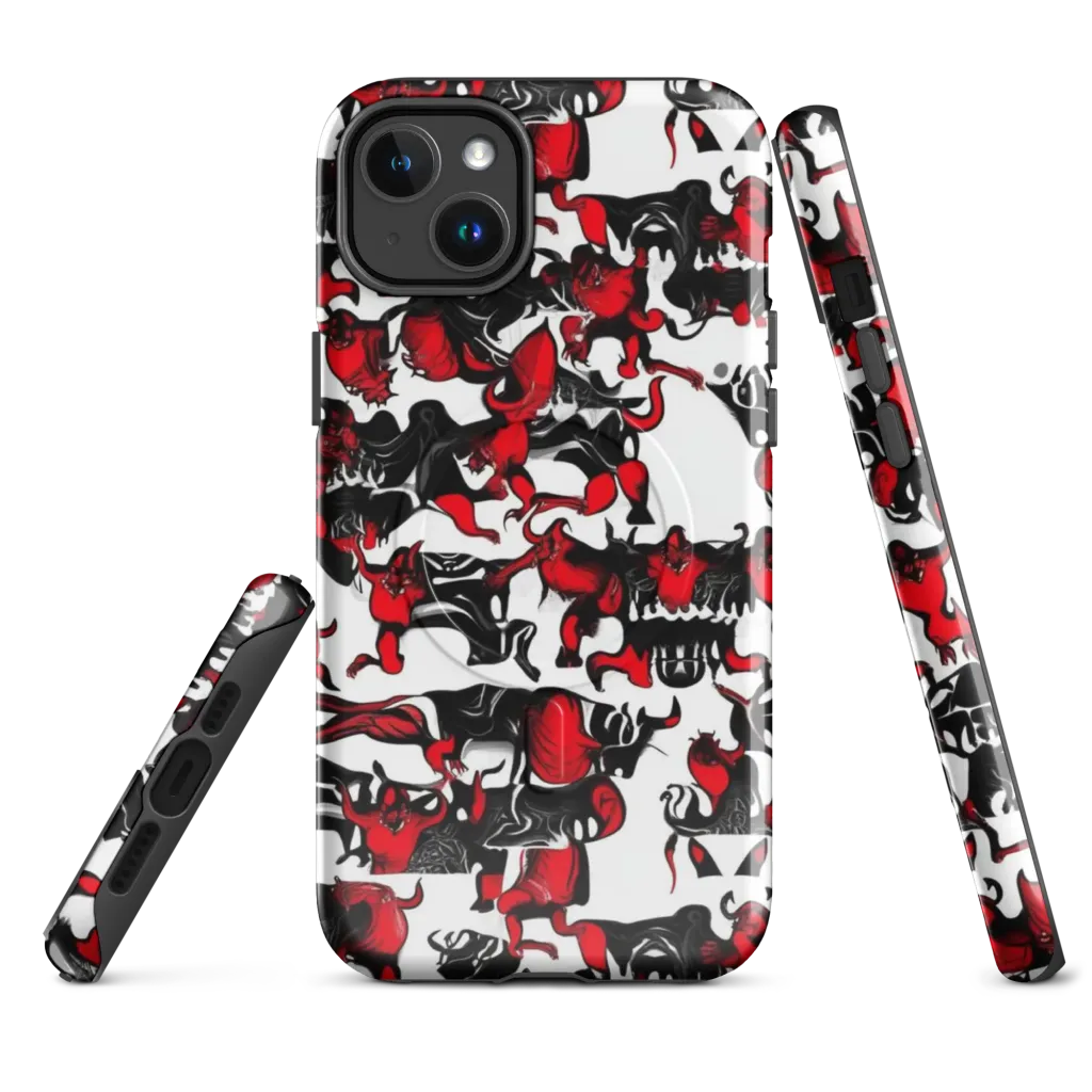 Hellfire Menagerie on MagSafe Tough Case for iPhone® — Front