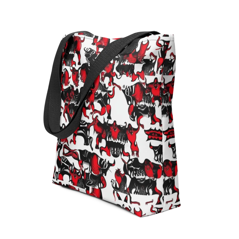 Hellfire Menagerie on Tote Bag — Front