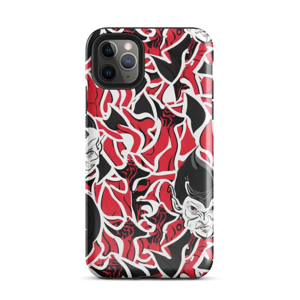Inferno Masquerade on Tough Case for iPhone® — Front