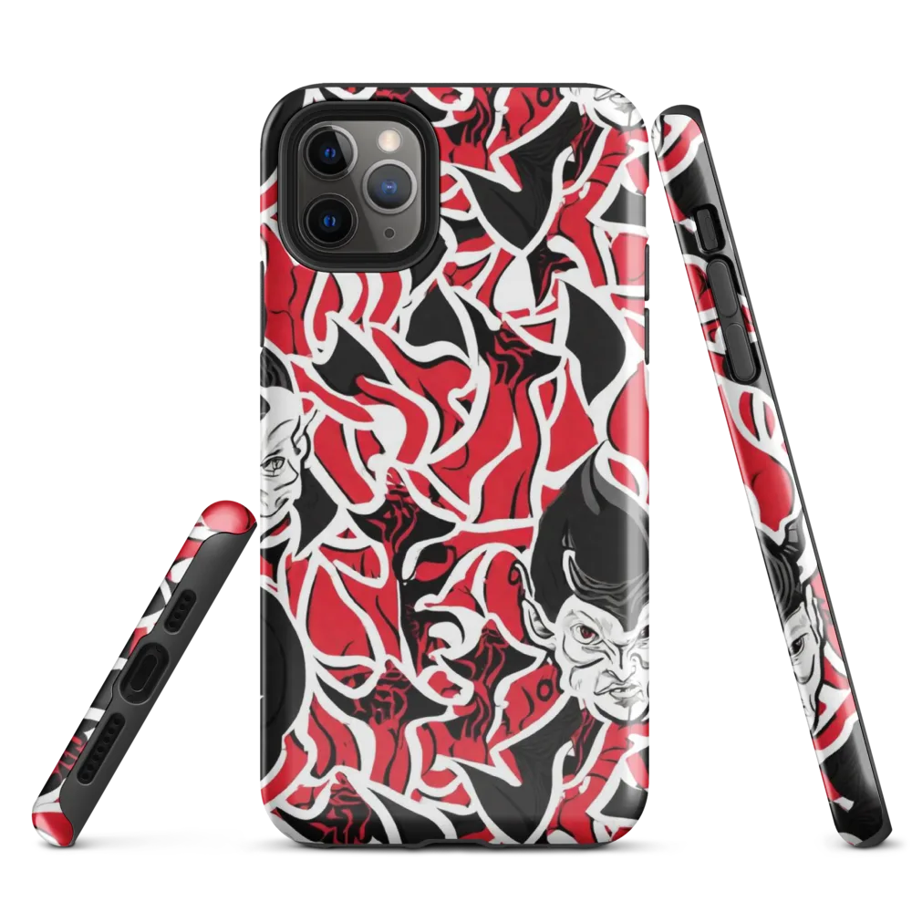 Inferno Masquerade on Tough Case for iPhone® — Front