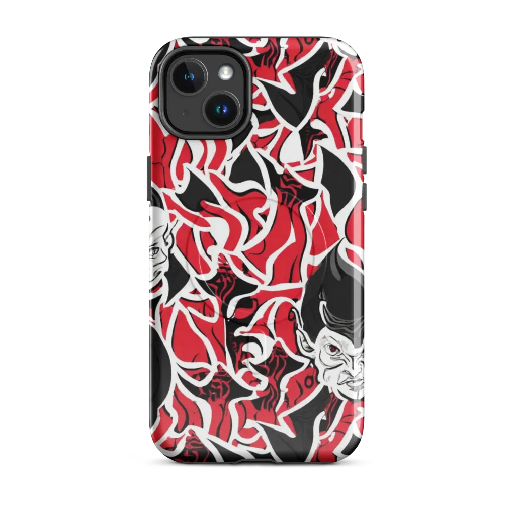 Inferno Masquerade on MagSafe Tough Case for iPhone® — Front