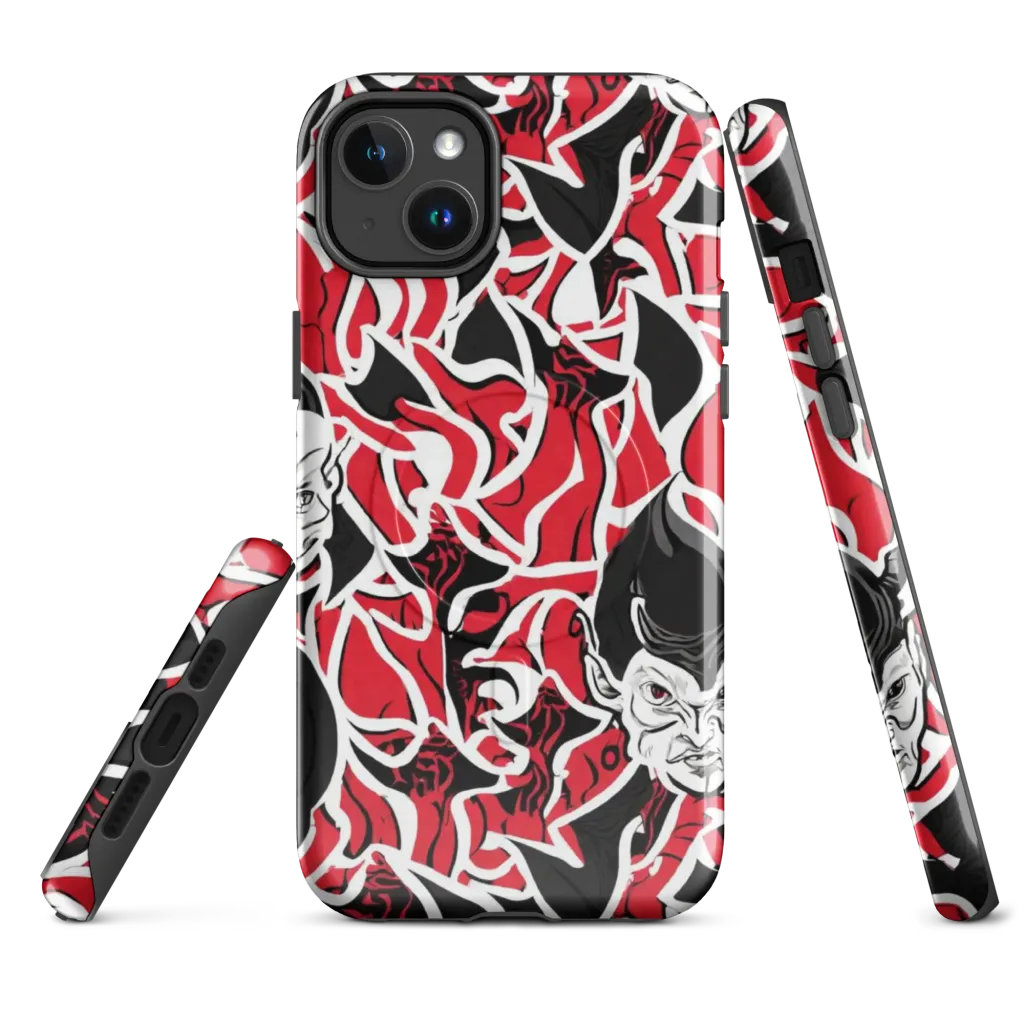 Inferno Masquerade on MagSafe Tough Case for iPhone® — Front