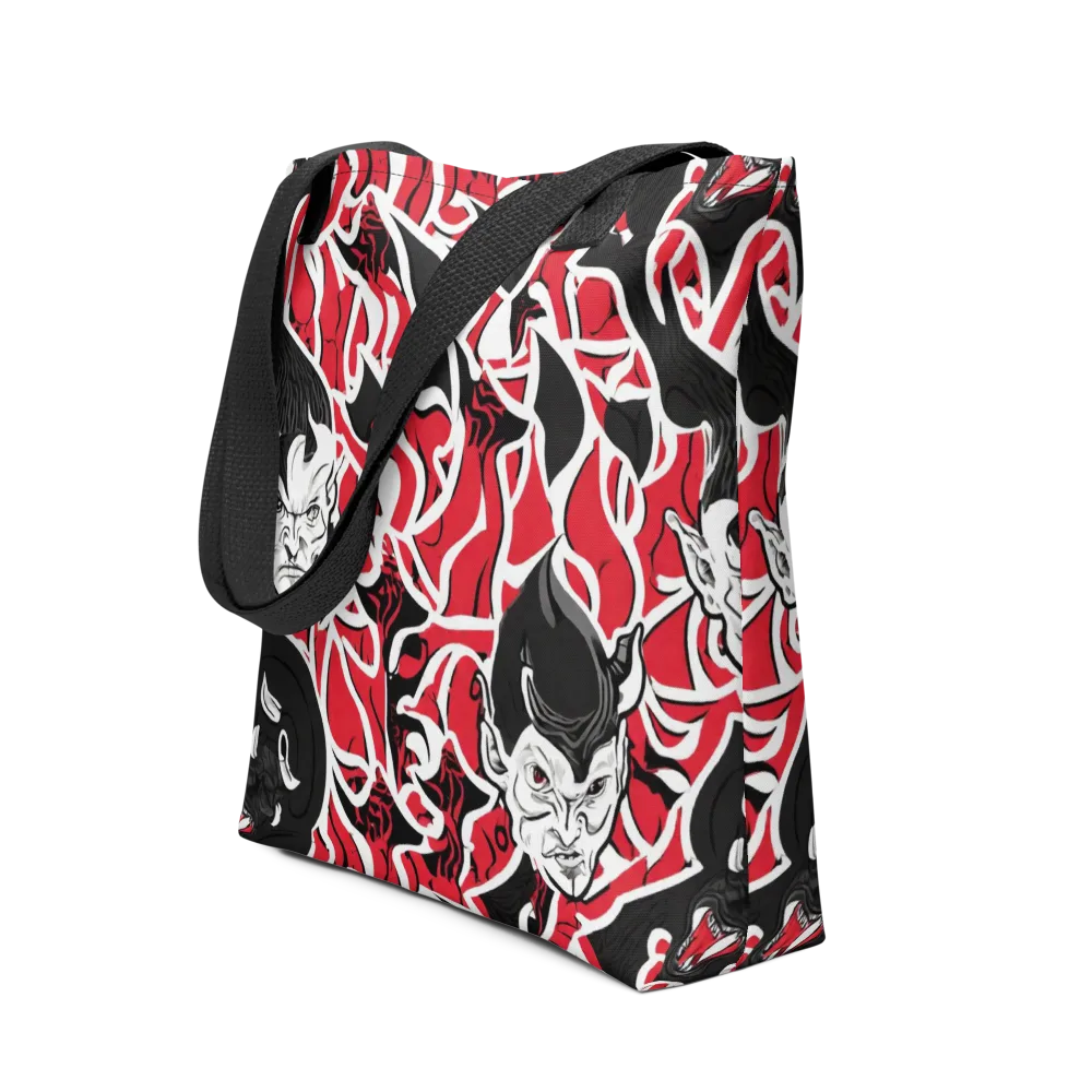 Inferno Masquerade on Tote Bag — Front