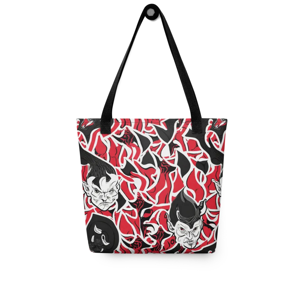 Inferno Masquerade on Tote Bag — Front