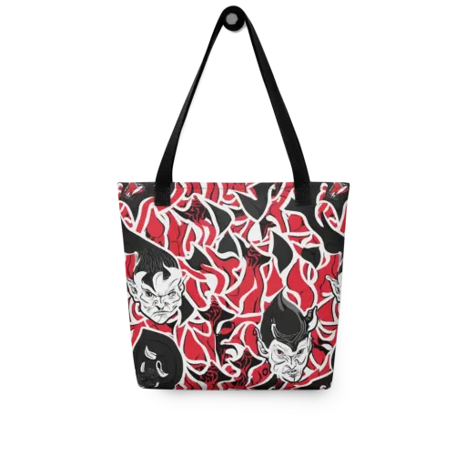 Inferno Masquerade on a Tote Bag