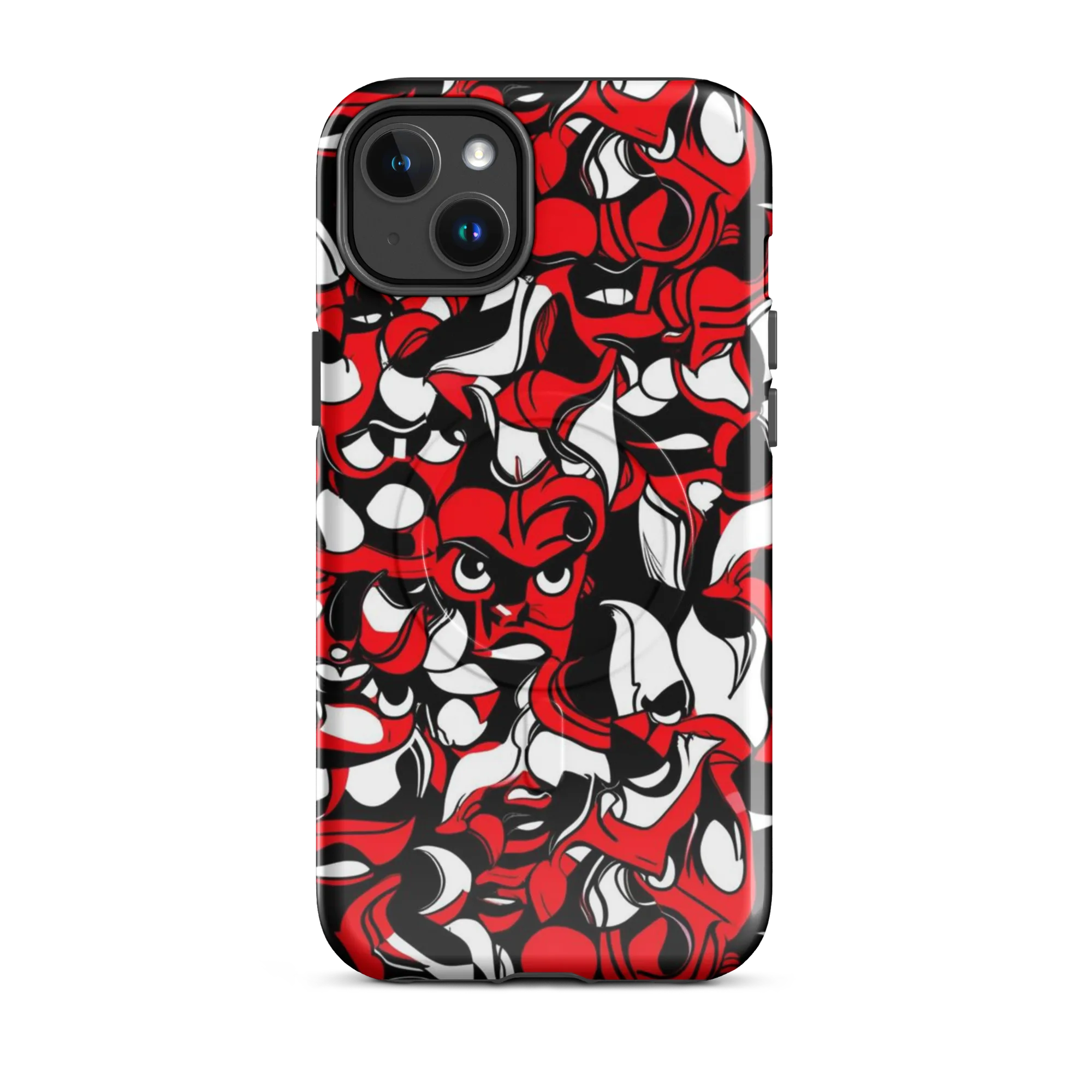 Devil's Doodle on MagSafe Tough Case for iPhone® — Front