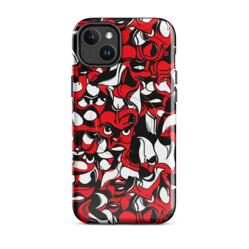 Devil's Doodle on a MagSafe Tough Case for iPhone®
