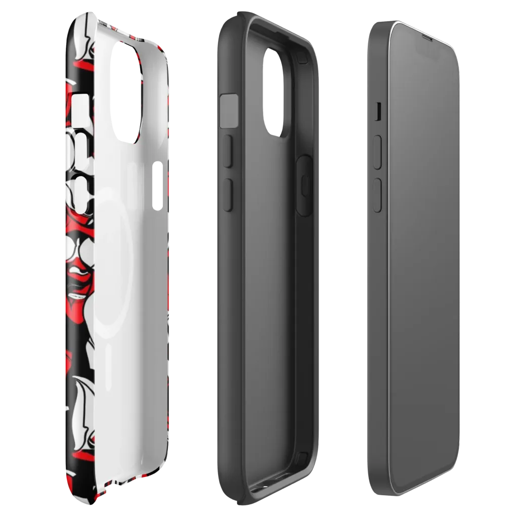 Devil's Doodle on MagSafe Tough Case for iPhone® — Front