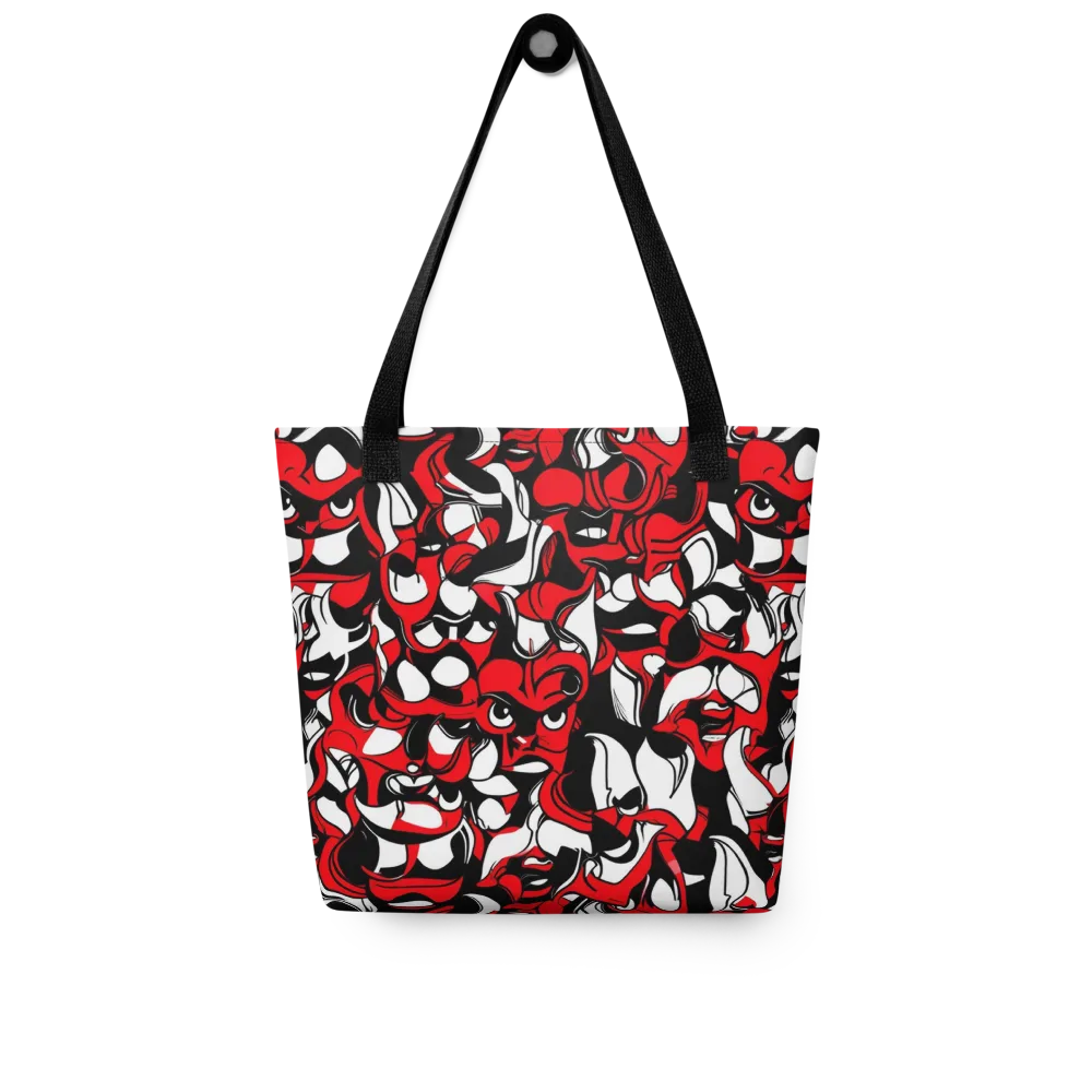 Devil's Doodle on Tote Bag — Front