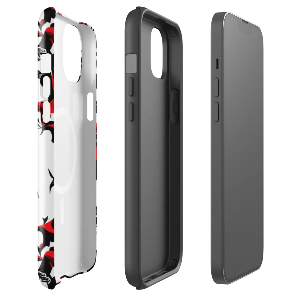 Redline Revelry on MagSafe Tough Case for iPhone® — Front