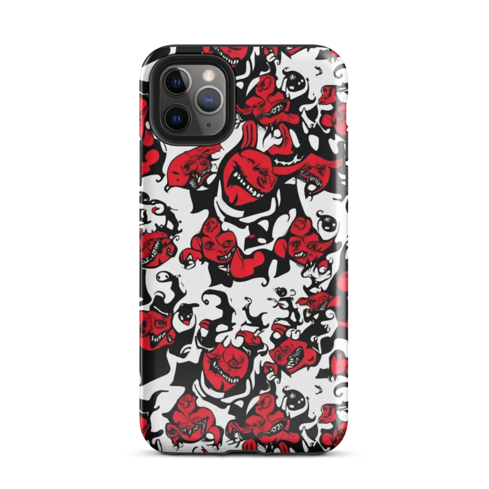 Devil’s Doodle on Tough Case for iPhone® — Front