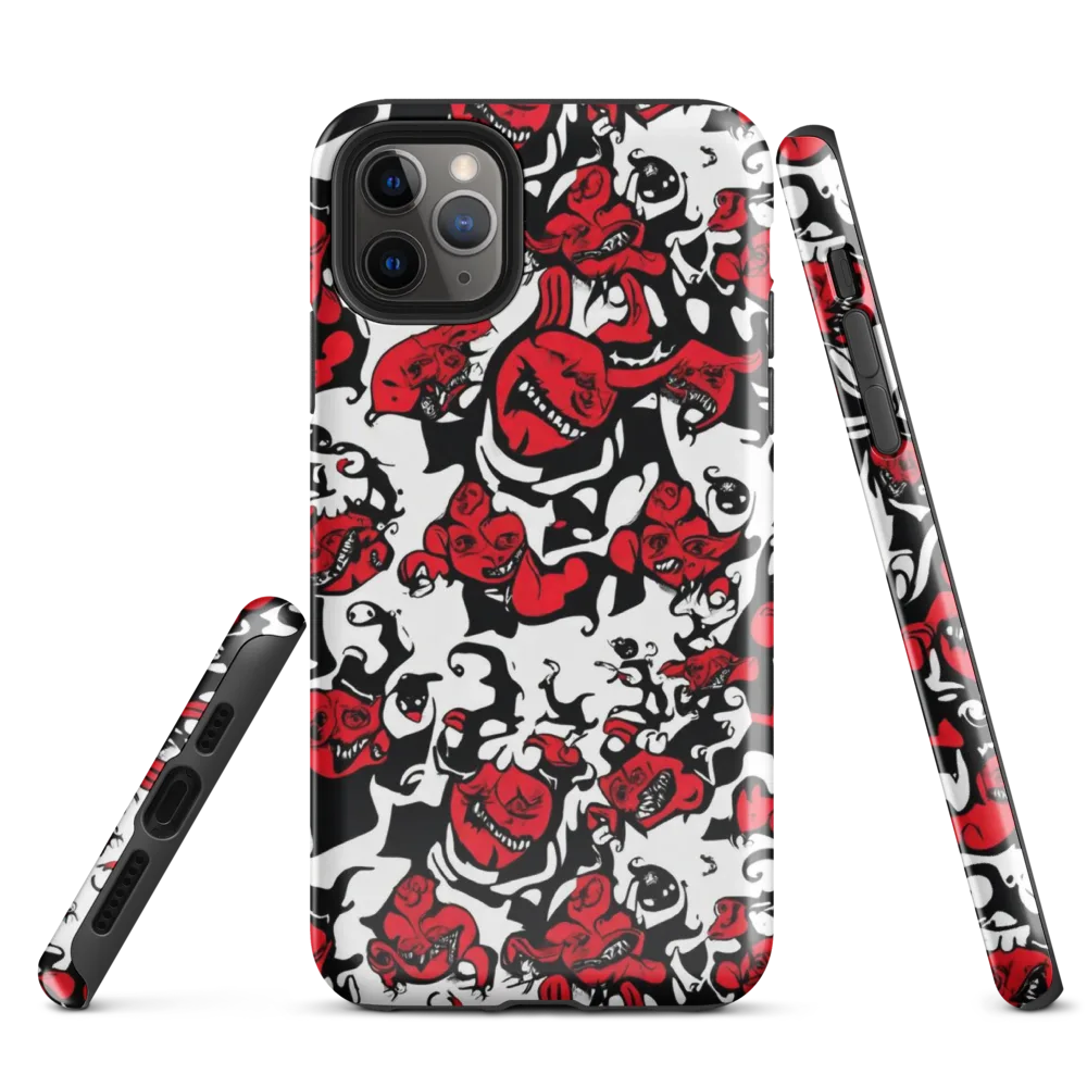 Devil’s Doodle on Tough Case for iPhone® — Front