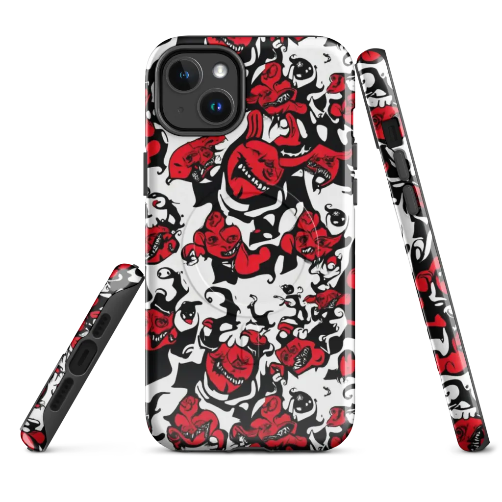 Devil’s Doodle on MagSafe Tough Case for iPhone® — Front