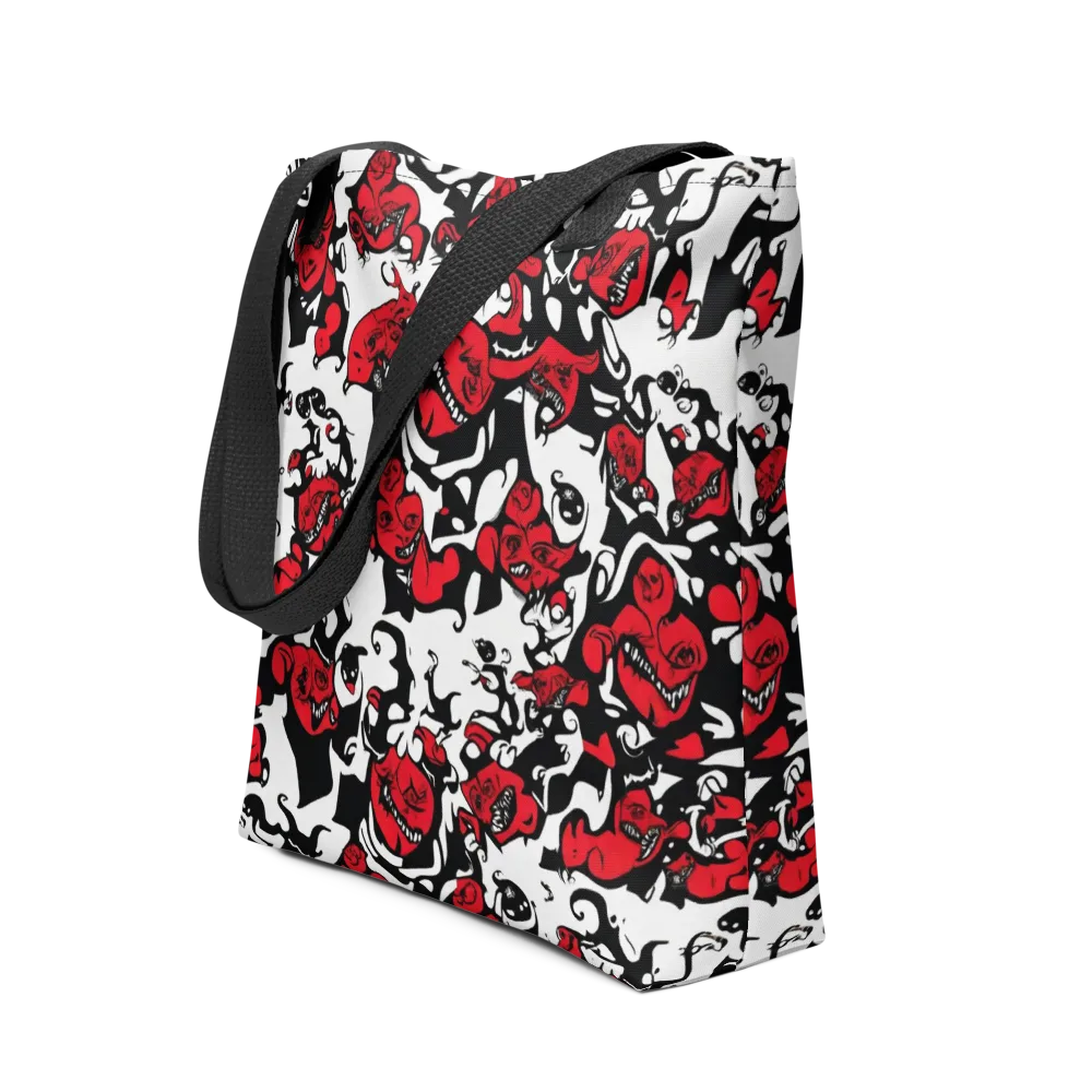 Devil’s Doodle on Tote Bag — Front