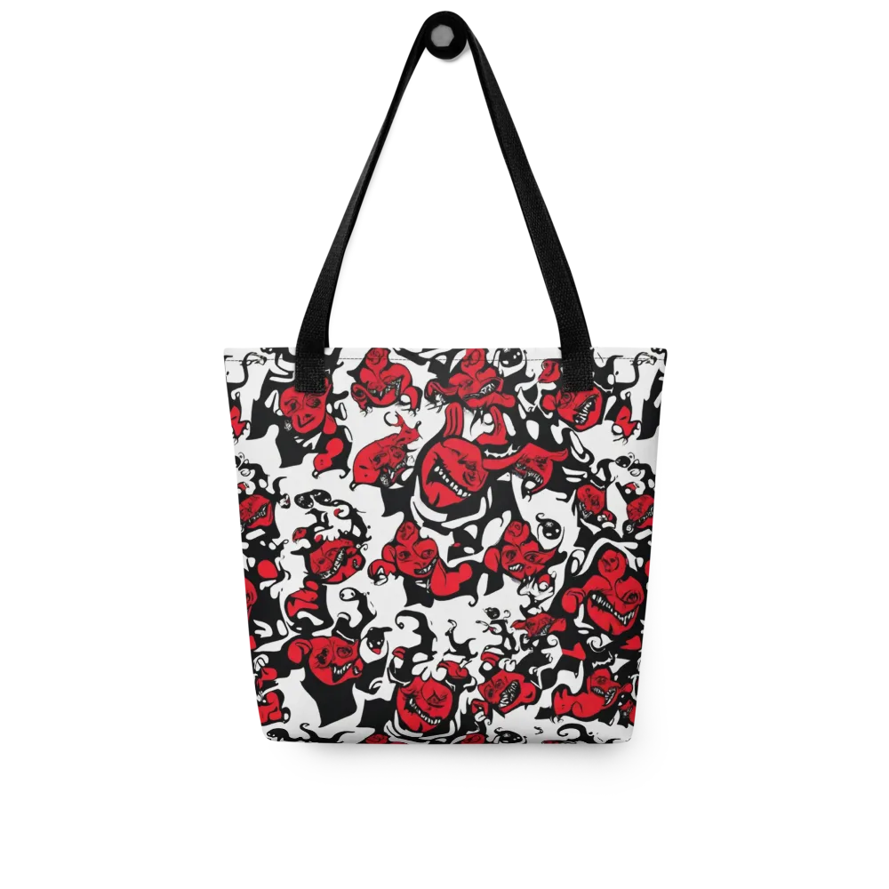 Devil’s Doodle on Tote Bag — Front