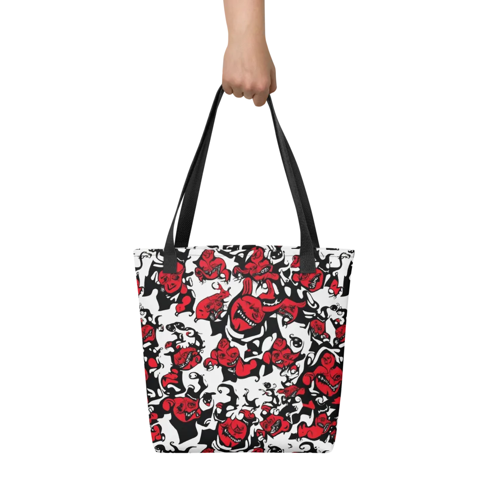 Devil’s Doodle on Tote Bag — Front