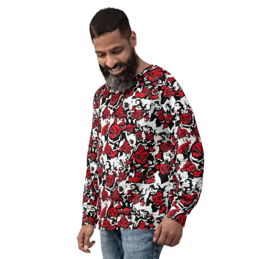 Devil’s Doodle on a Sweatshirt