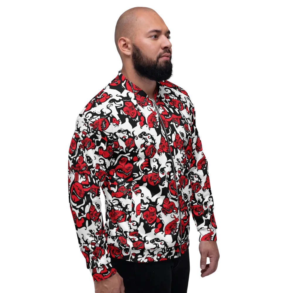 Devil’s Doodle on Bomber Jacket — Right