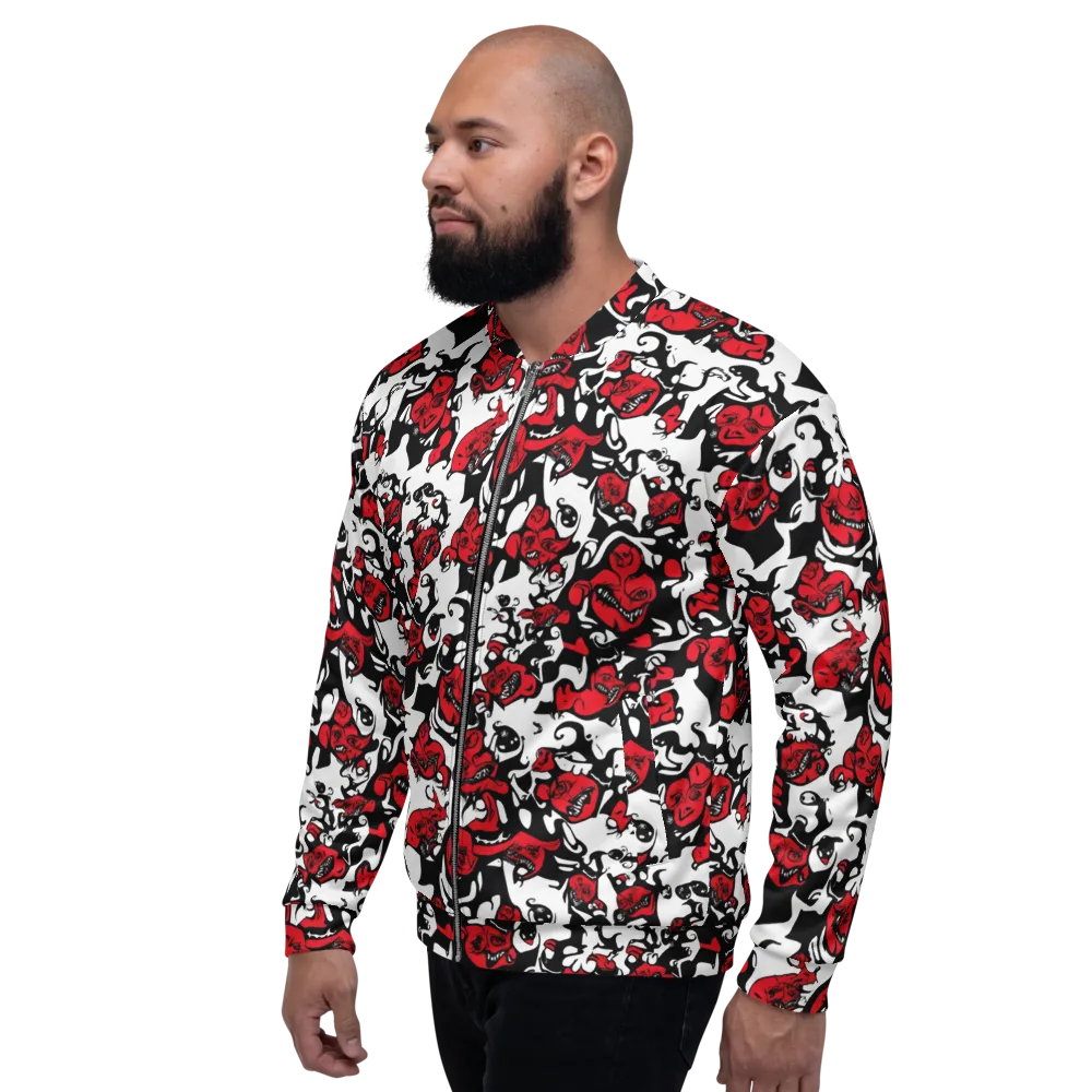 Devil’s Doodle on Bomber Jacket — Left