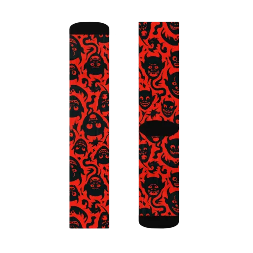 Midnight Mischief on a Socks