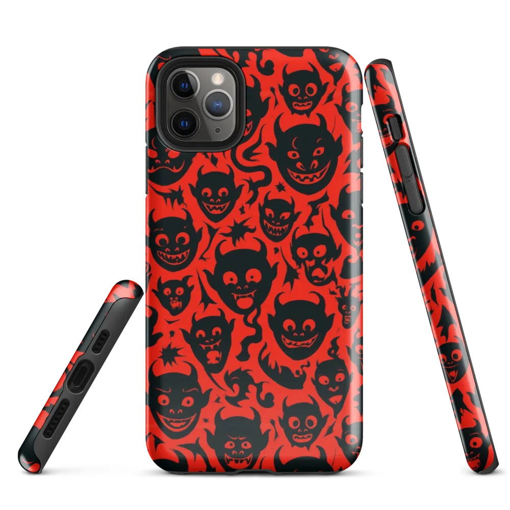 Midnight Mischief on Tough Case for iPhone® — Front