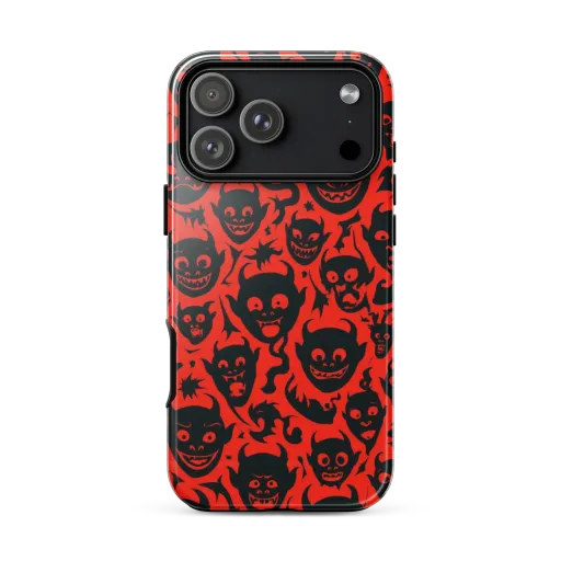 Midnight Mischief on a Tough Case for iPhone®