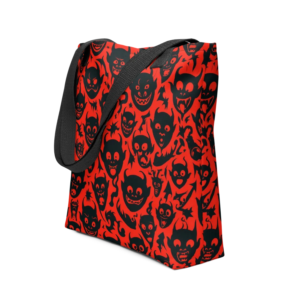 Midnight Mischief on Tote Bag — Front