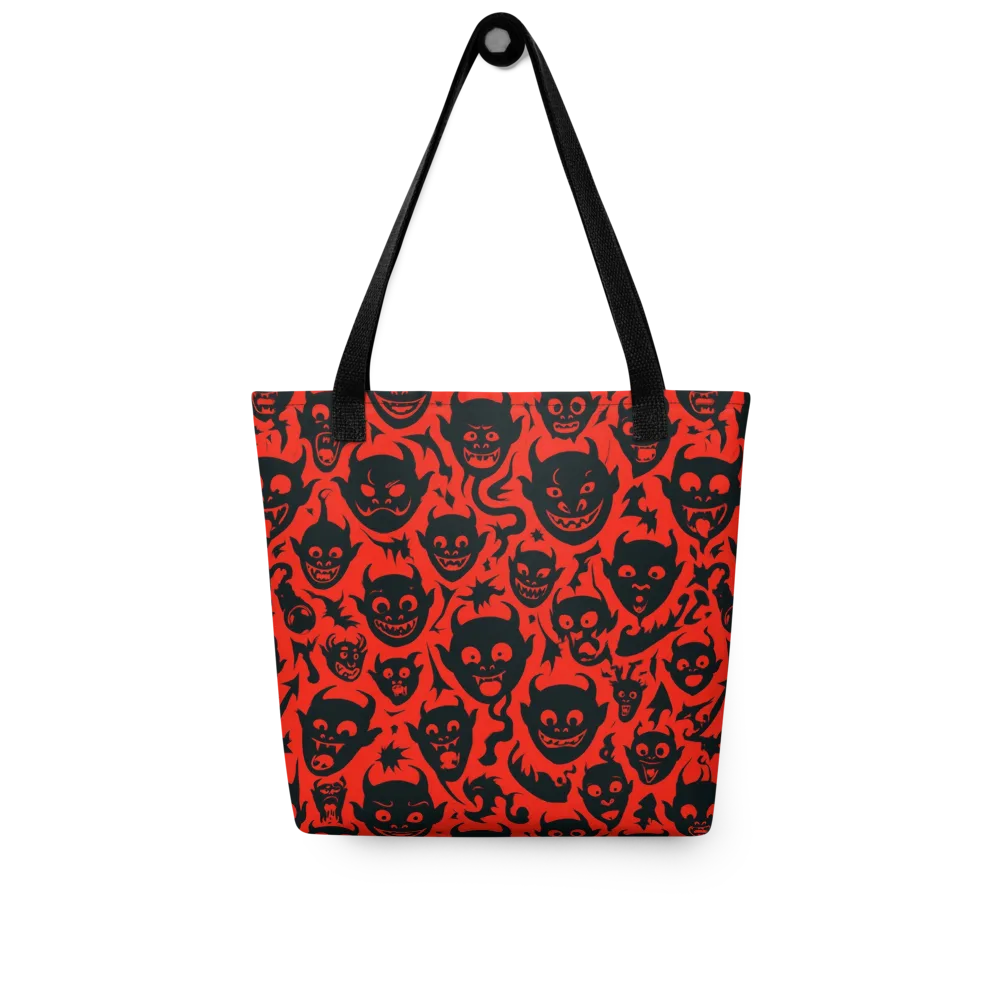 Midnight Mischief on Tote Bag — Front