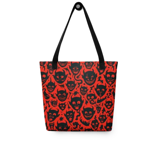 Midnight Mischief on a Tote Bag