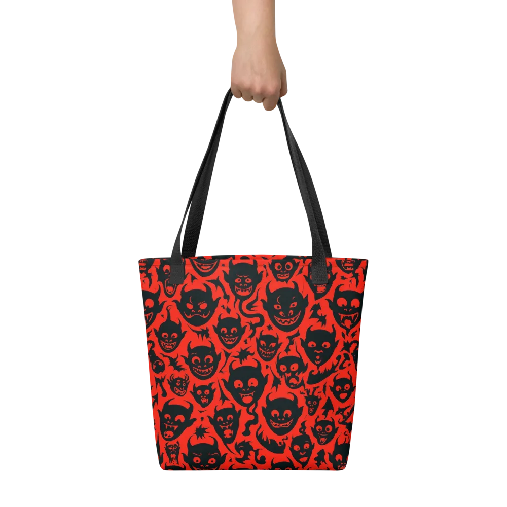 Midnight Mischief on Tote Bag — Front