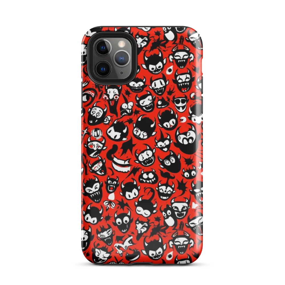 Inferno Imp on Tough Case for iPhone® — Front