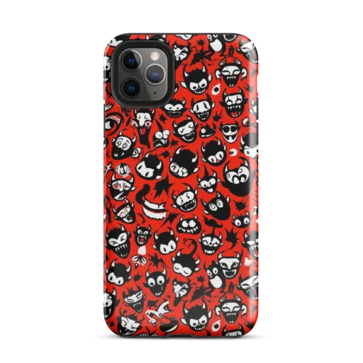 Inferno Imp on a Tough Case for iPhone®