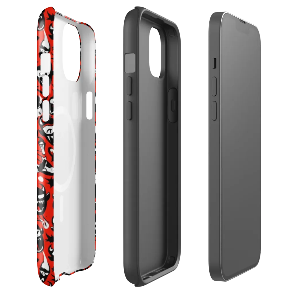 Inferno Imp on MagSafe Tough Case for iPhone® — Front