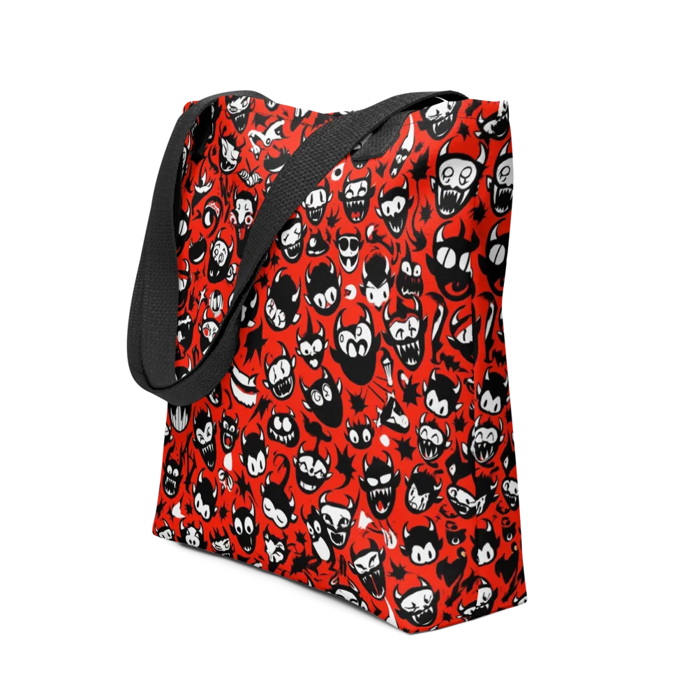 Inferno Imp on Tote Bag — Front