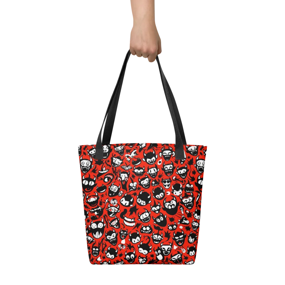 Inferno Imp on Tote Bag — Front