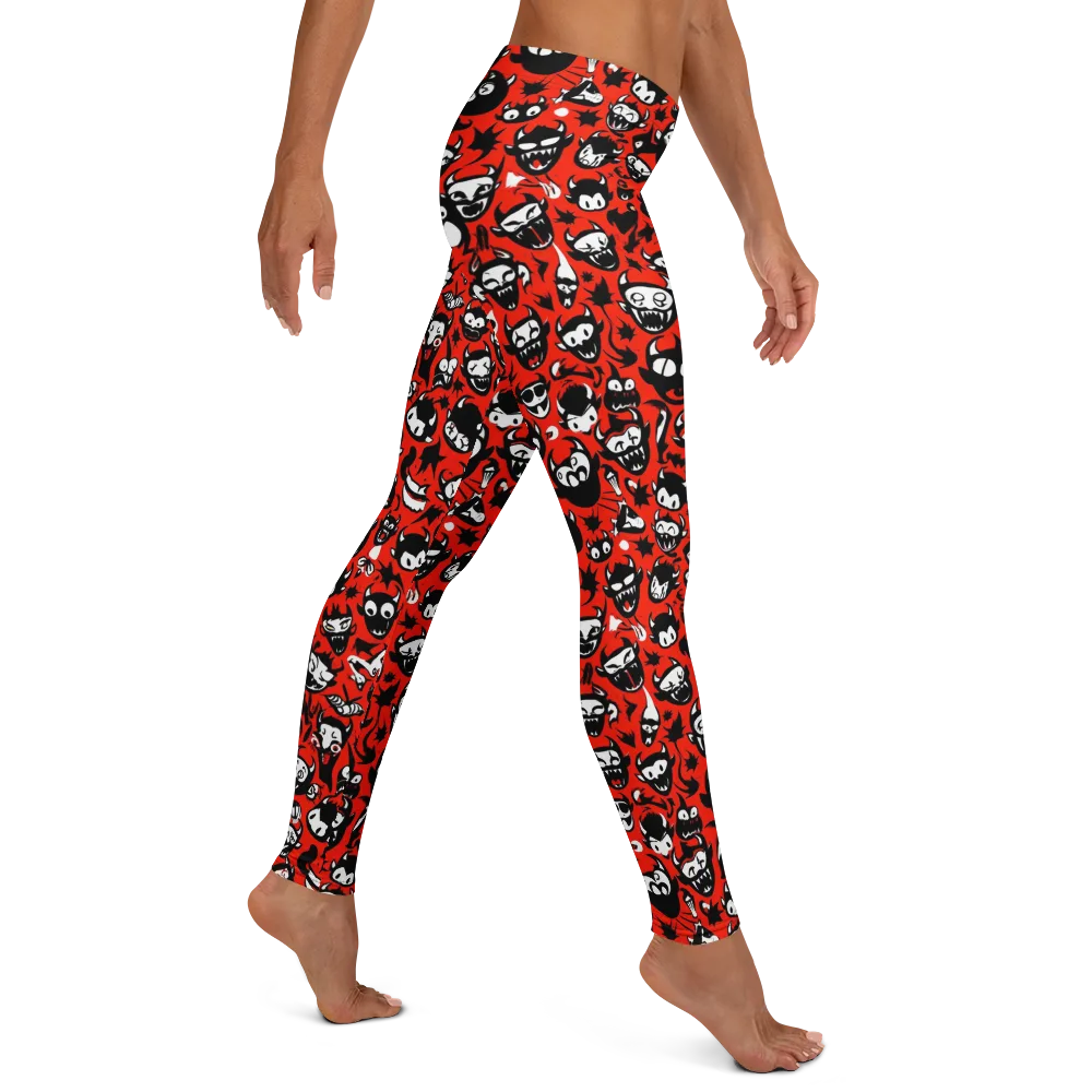 Inferno Imp on Leggings — Right