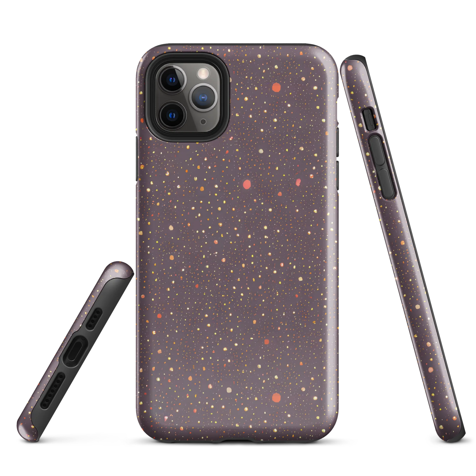 Plum Comet on Tough Case for iPhone® — Front