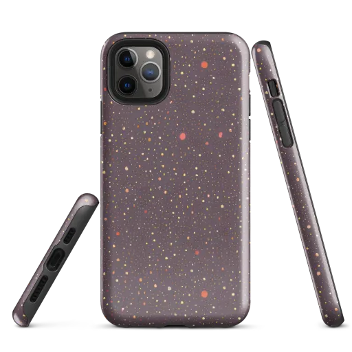 Plum Comet on a Tough Case for iPhone®