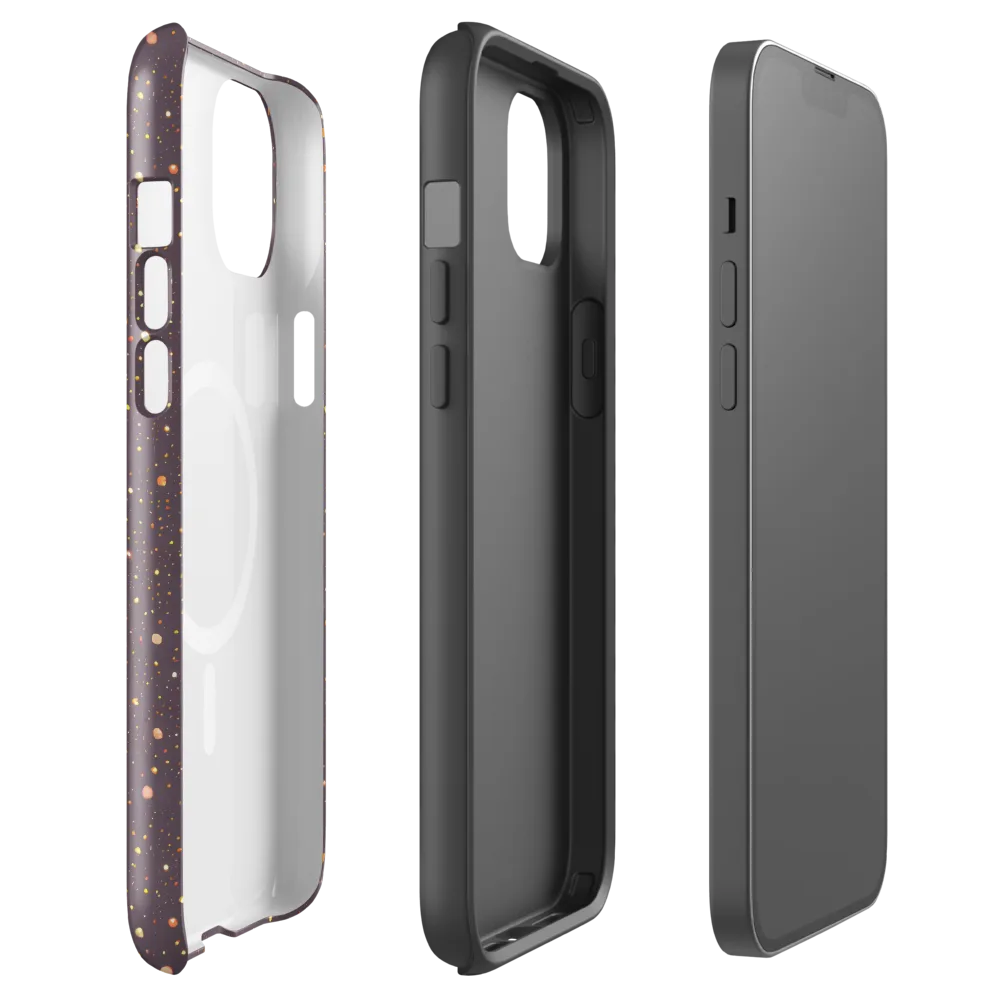 Plum Comet on MagSafe Tough Case for iPhone® — Front