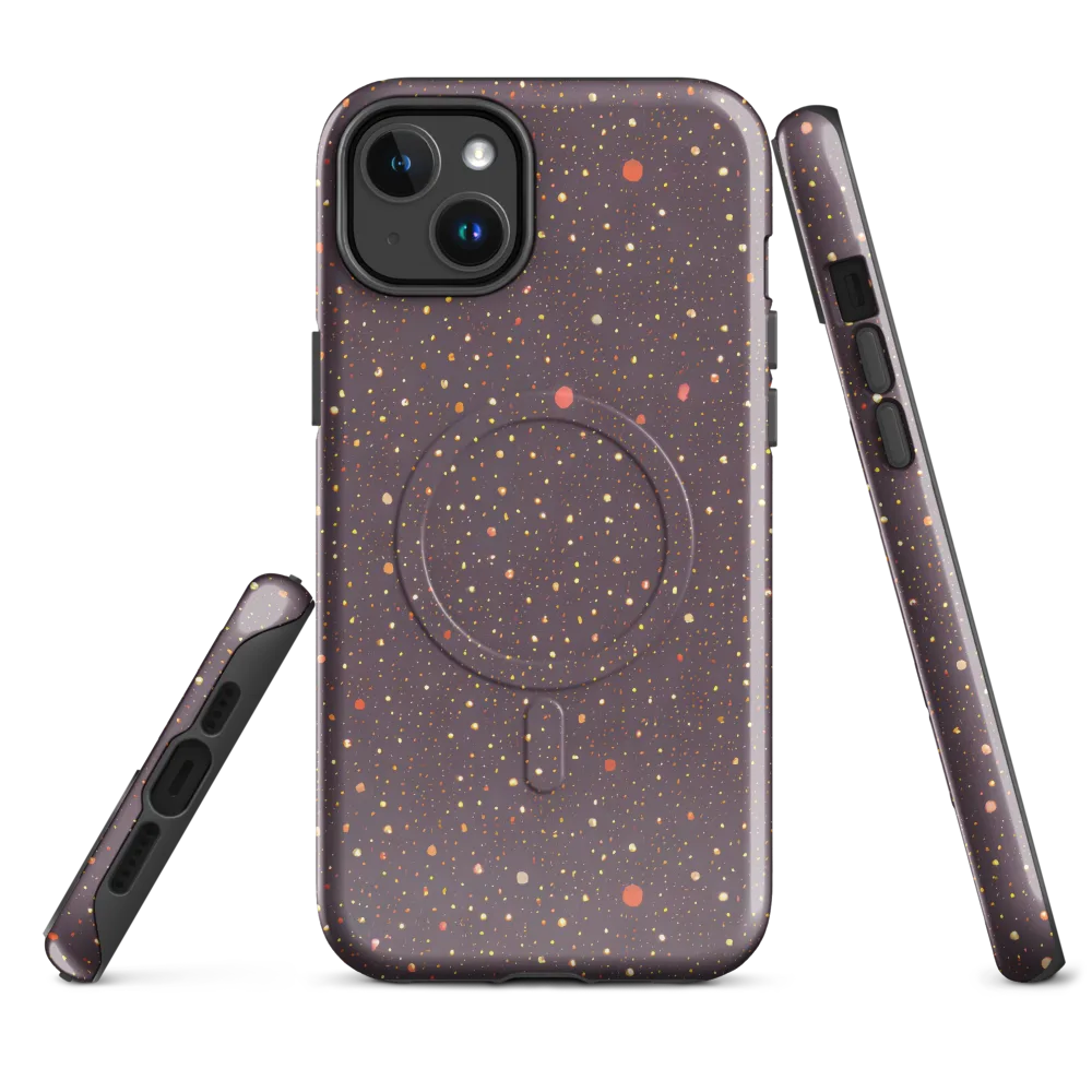 Plum Comet on MagSafe Tough Case for iPhone® — Front