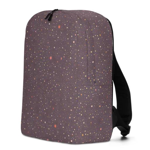 Plum Comet on a Minimalist Backpack