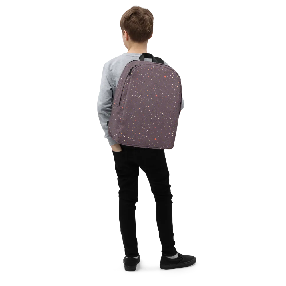 Plum Comet on Minimalist Backpack — Right Front