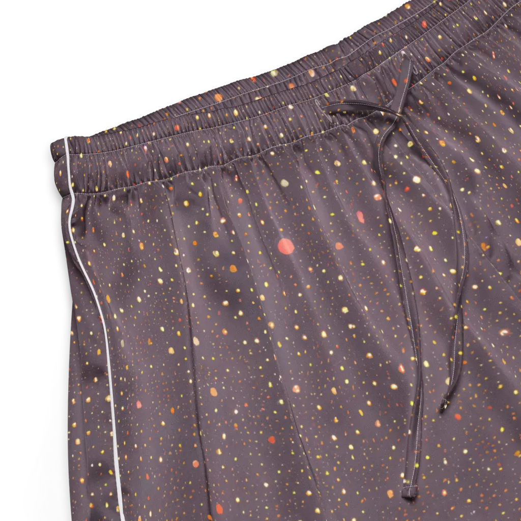 Plum Comet on Women's Pajama Shorts — Product details